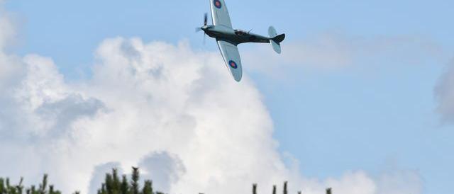 Spitfire plane crashed one died