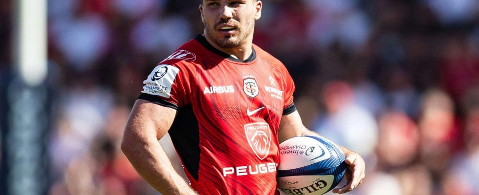 Stade Toulousain Harlequins Dupont at the top the match