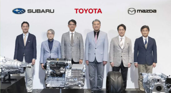 Subaru Toyota and Mazda come together on engine issue