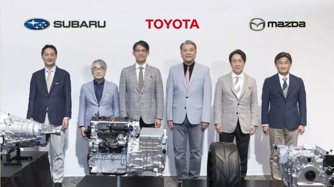 Subaru Toyota and Mazda come together on engine issue