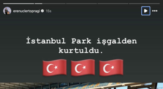 TOSFED President Uclertopragi Istanbul Park was liberated from occupation