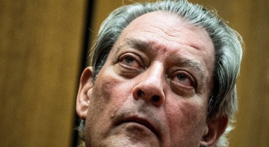 The American writer Paul Auster author of the New York