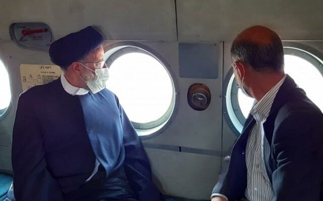 The helicopter carrying Iranian President Ibrahim Reisi had an accident