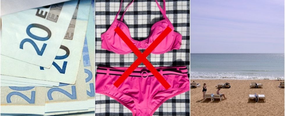 The seaside resort faces a bikini ban can result