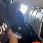 This is how the disgrace on the plane was recorded