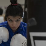 To become a professional boxer she had to flee her