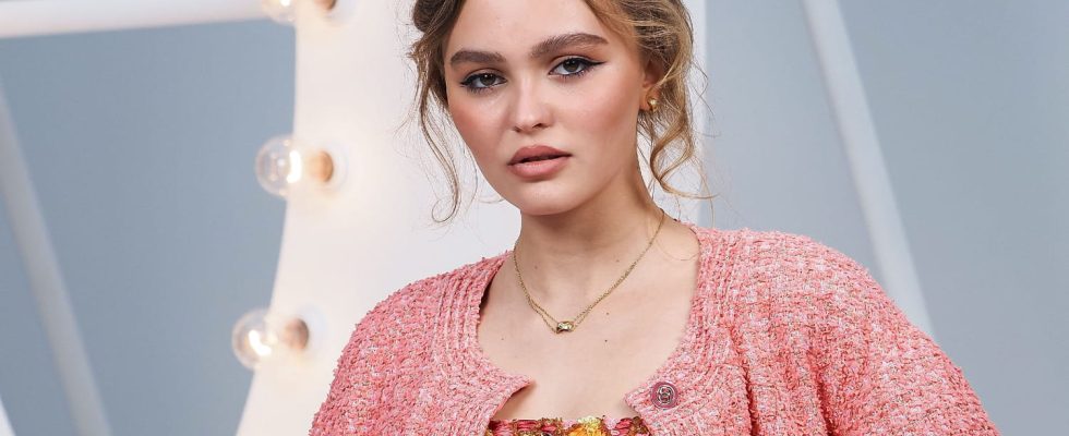 Under the Marseille mistral Lily Rose Depp stands out with a