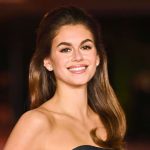 With her voluminous blow dry Kaia Gerber looks just like her