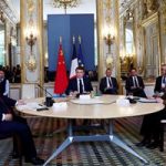 Xi meets Macron and von der Leyen focus on peace