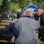 nearly 10000 people evacuated from the Kharkiv region after Russian