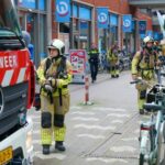 112 news Fire in the Houten shopping center parking garage