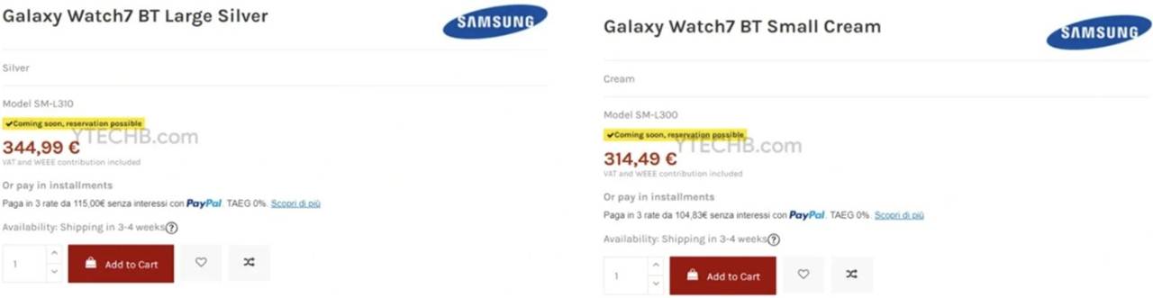 1719062584 531 Prices of Samsungs New Smart Watches and Headphones Revealed
