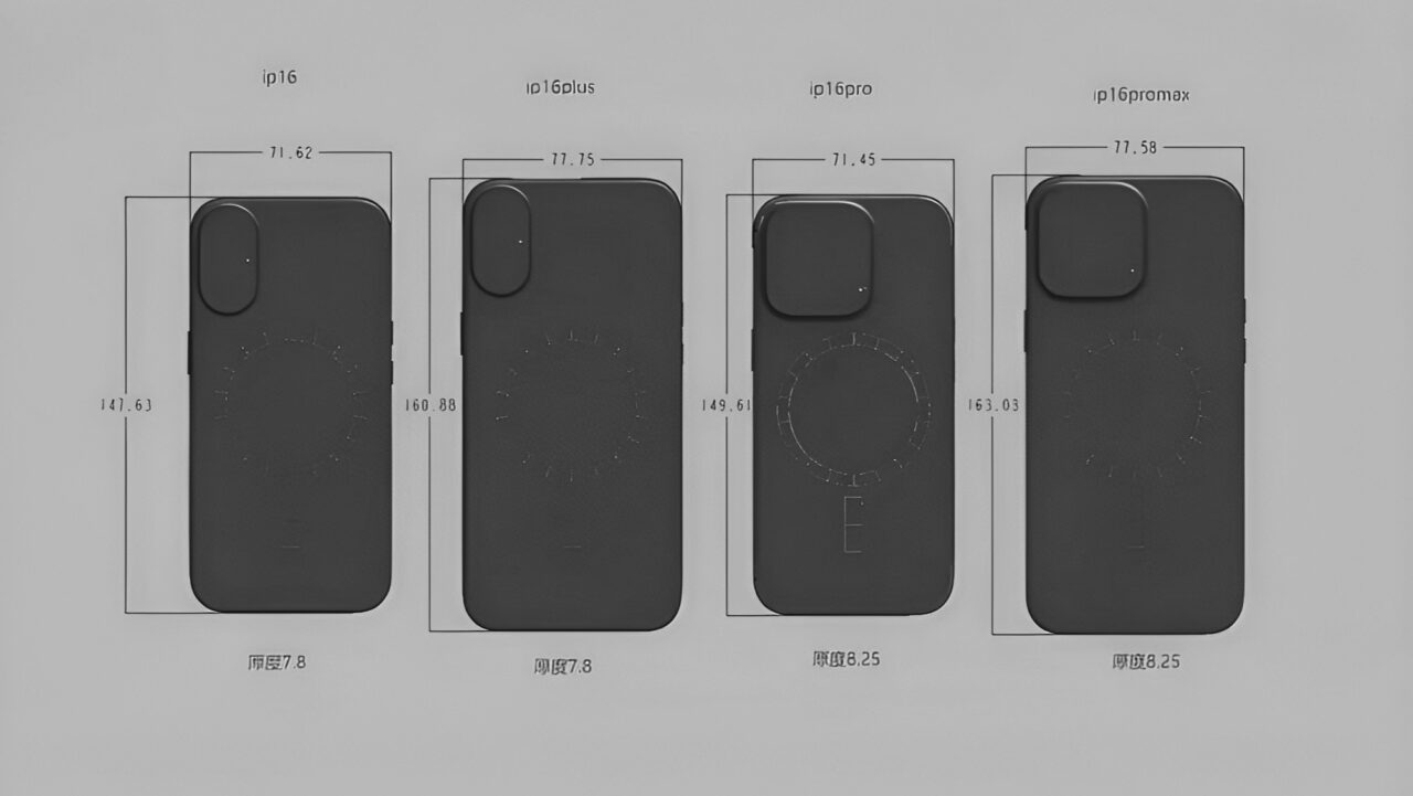iPhone 16 screen dimensions