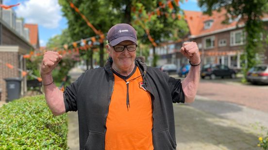 At Reijer 68 the orange flags are already hanging I