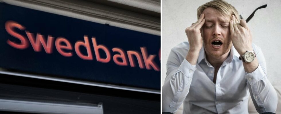Big problems at Swedbank money is withdrawn several times