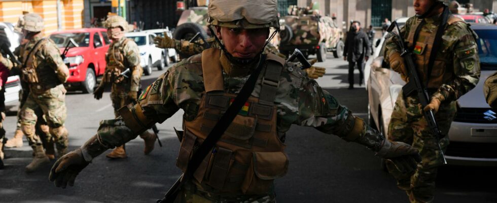 Bolivian President Attempted coup detat