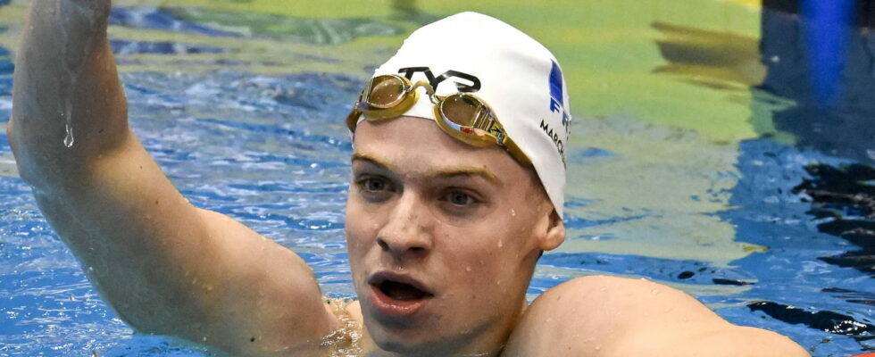 DIRECT French swimming championships Leon Marchand did not force himself