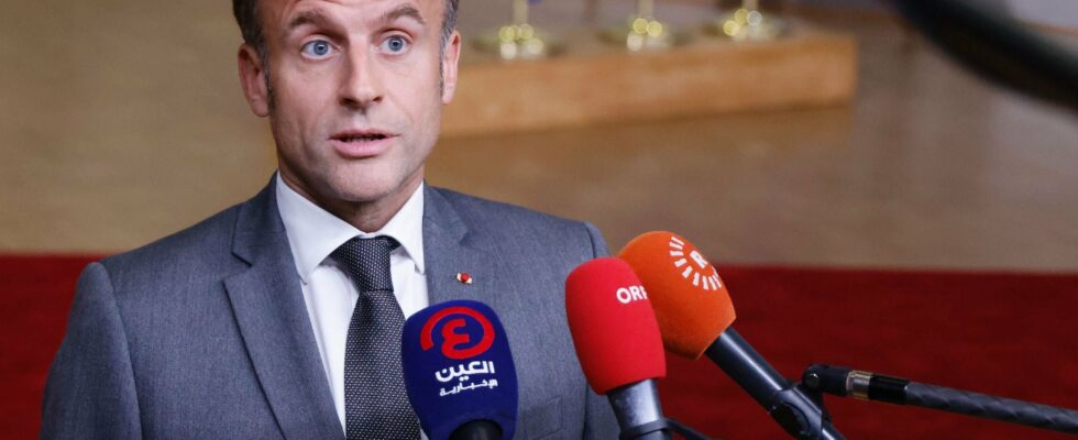 Emmanuel Macron denounces the arrogance of the RN – LExpress