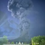Eruption at Kanlaon Volcano in the Philippines Lasted 6 minutes