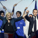 European elections anti macronism main fuel of the National Rally