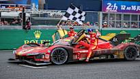Ferrari drove to Le Mans victory Sports in a