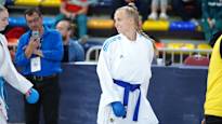 Finlands number one karateka Titta Keinanen finishes The biggest flame