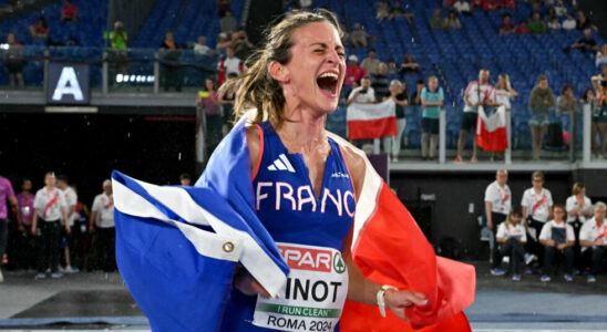 Frenchwoman Alice Finot crowned European champion in the 3000m steeplechase