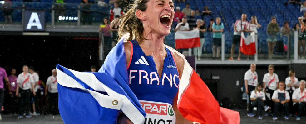 Frenchwoman Alice Finot crowned European champion in the 3000m steeplechase