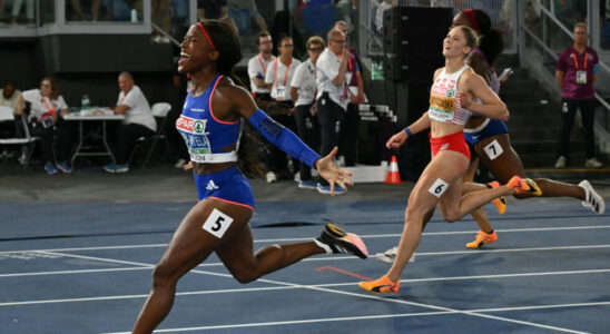 Frenchwoman Cyrena Samba Mayela crowned European champion in the 100m hurdles