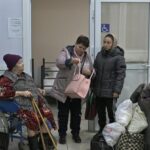 In Sumy the only passage between Ukraine and Russia refugees