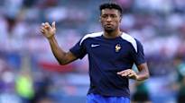 Kingsley Coman left the French team temporarily – spouses social
