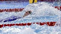 Leonie Tenzer with her record 1500 meters freestyle seventh in