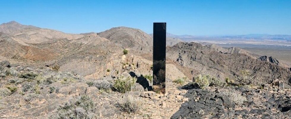 Mysterious monolith discovered in the Nevada desert
