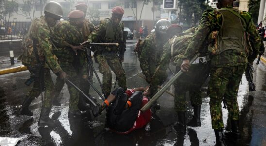 Parliament invaded live ammunition what is happening in Kenya