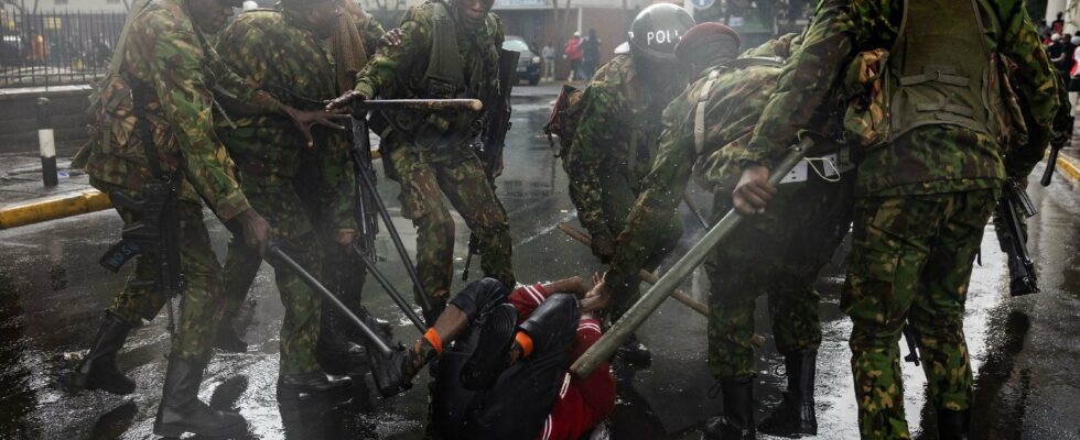 Parliament invaded live ammunition what is happening in Kenya