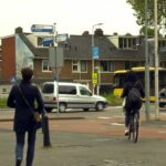 Research into road safety priority square t Goylaan cycle paths