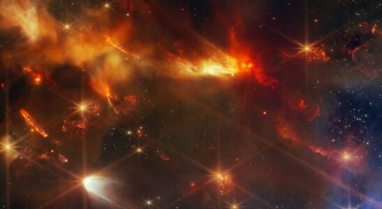 Space image captures stellar phenomena for the first time