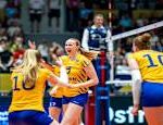 Swedish volleyball women to historic victory Ukraine celebrates on the