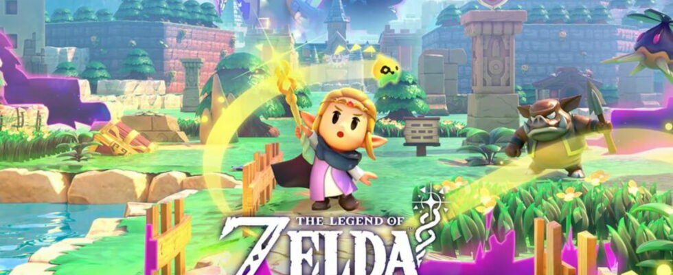 The Legend of Zelda Echoes of Wisdom Zelda and Link