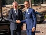 The Secretary General of NATO arrived in Finland received