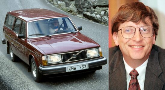 Then he chose the armored Volvo 240