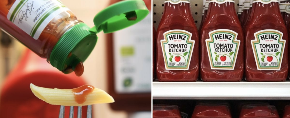 This is not how you should store your ketchup