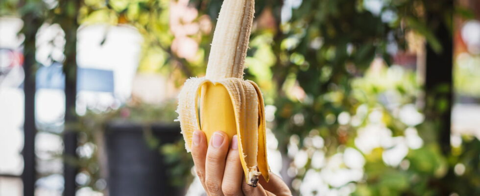 This little secret to know to eat a banana without