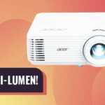 This super bright projector turns the European Football Championship into a