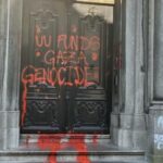 Utrecht University reports graffiti during Pro Palestine protest