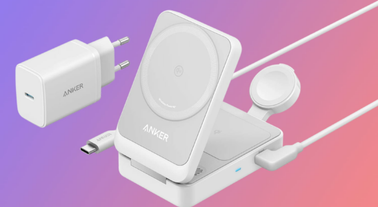 Wireless and compact the Anker MagGo 3 in 1 charger is certainly