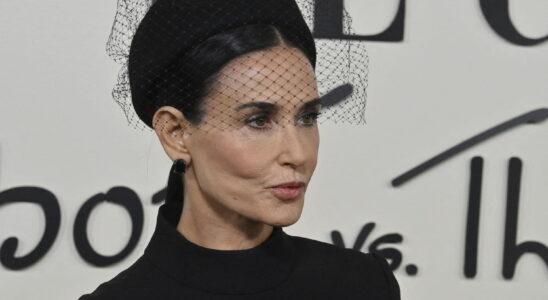 With her mermaid hair and athletic figure Demi Moore proves