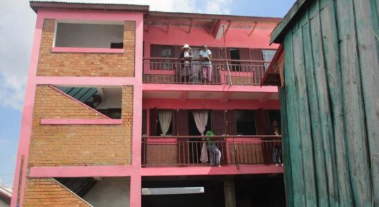 a renovation in one of the largest slums in Antananarivo