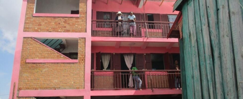 a renovation in one of the largest slums in Antananarivo