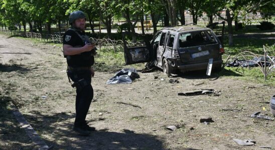 one dead in a Russian bombing in the Kharkiv region